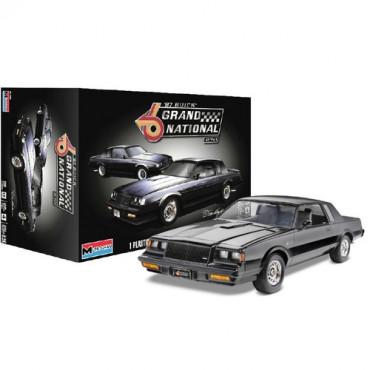 KIT PARA MONTAR REVELL CARRO BUICK 1987 GRAND NATIONAL 2 EM 1 1/24 114 PEÇAS REV 85-4495 14495